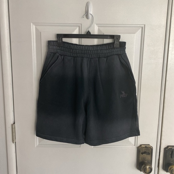 PESO Oversized Fated Shorts, Smoke - Picture 1 of 13